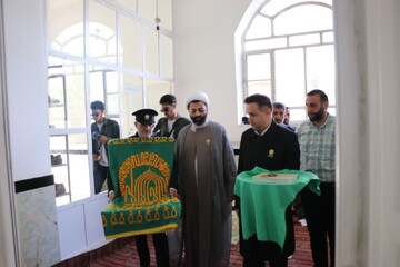 تصاویر/ حضور کاروان زیر سایه خورشید در شهرستان میرآباد