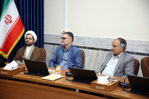 تصاویر/ دیدار مدیرعامل بانک قرض الحسنه مهر ایران با مسئول دبیرخانه شورای عالی حوزه‌های علمیه