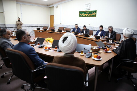 تصاویر/ دیدار مدیرعامل بانک قرض الحسنه مهر ایران با مسئول دبیرخانه شورای عالی حوزه‌های علمیه