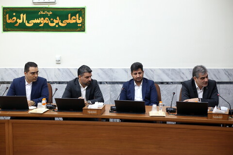 تصاویر/ دیدار مدیرعامل بانک قرض الحسنه مهر ایران با مسئول دبیرخانه شورای عالی حوزه‌های علمیه