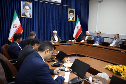 تصاویر/ دیدار مدیرعامل بانک قرض الحسنه مهر ایران با مسئول دبیرخانه شورای عالی حوزه‌های علمیه