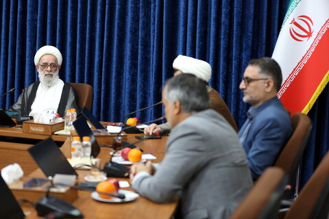 تصاویر/ دیدار مدیرعامل بانک قرض الحسنه مهر ایران با مسئول دبیرخانه شورای عالی حوزه‌های علمیه