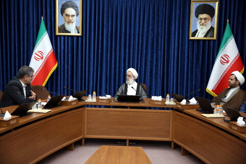 تصاویر/ دیدار مدیرعامل بانک قرض الحسنه مهر ایران با مسئول دبیرخانه شورای عالی حوزه‌های علمیه