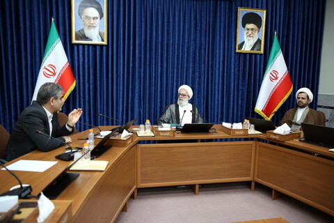 تصاویر/ دیدار مدیرعامل بانک قرض الحسنه مهر ایران با مسئول دبیرخانه شورای عالی حوزه‌های علمیه