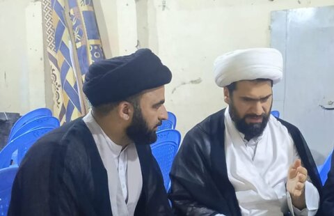 حوزہ علمیہ نجف اشرف کے کشمیری طلاب کی شیخ علی نجفی سے اہم ملاقات