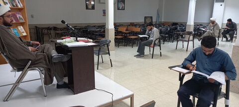 تصاویر / برگزاری آزمون کتبی شناسایی استعدادهای برتر مدارس علمیه کاشان