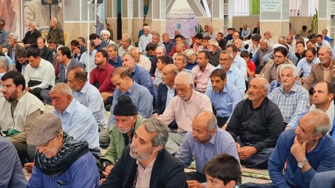 تصاویر/ اقامه نماز جمعه رابر