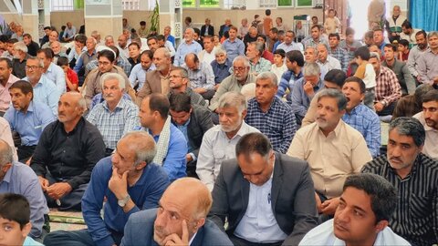 تصاویر/ اقامه نماز جمعه رابر