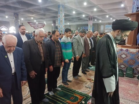 تصاویر/نماز عبادی سیاسی جمعه کاشان