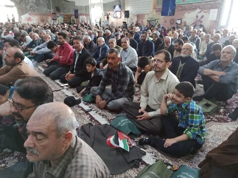 تصاویر/نماز عبادی سیاسی جمعه کاشان