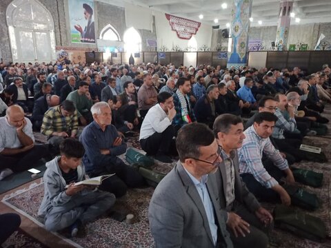 تصاویر/نماز عبادی سیاسی جمعه کاشان