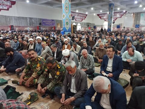 تصاویر/نماز عبادی سیاسی جمعه کاشان