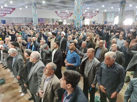 تصاویر/نماز عبادی سیاسی جمعه کاشان