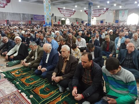 تصاویر/نماز عبادی سیاسی جمعه کاشان