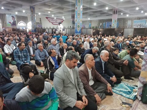 تصاویر/نماز عبادی سیاسی جمعه کاشان