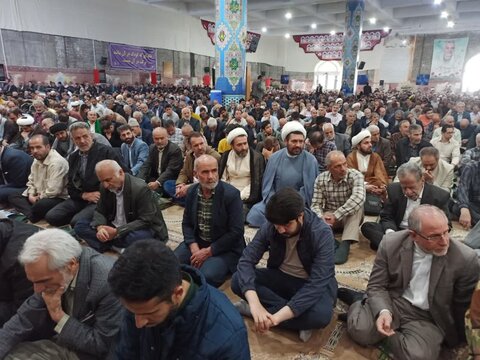 تصاویر/نماز عبادی سیاسی جمعه کاشان