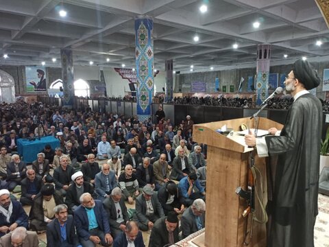 تصاویر/نماز عبادی سیاسی جمعه کاشان