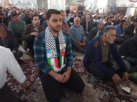 تصاویر/نماز عبادی سیاسی جمعه کاشان