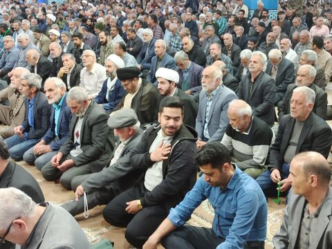 تصاویر/نماز عبادی سیاسی جمعه کاشان