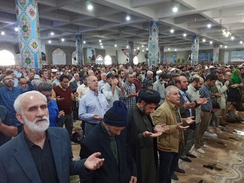 تصاویر/نماز عبادی سیاسی جمعه کاشان