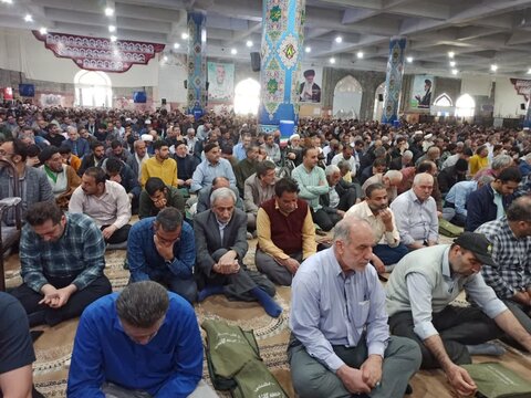 تصاویر/نماز عبادی سیاسی جمعه کاشان