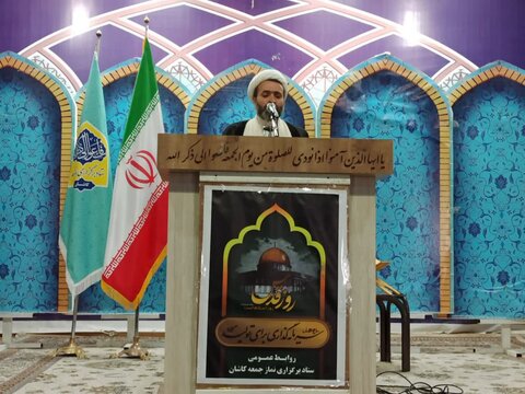 تصاویر/نماز عبادی سیاسی جمعه کاشان