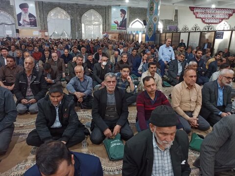 تصاویر/نماز عبادی سیاسی جمعه کاشان