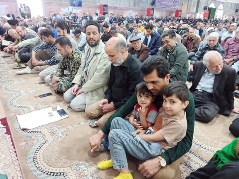 تصاویر/نماز عبادی سیاسی جمعه کاشان