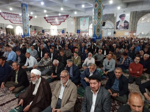 تصاویر/نماز عبادی سیاسی جمعه کاشان