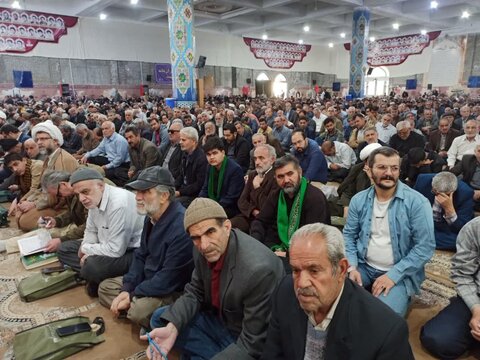 تصاویر/نماز عبادی سیاسی جمعه کاشان