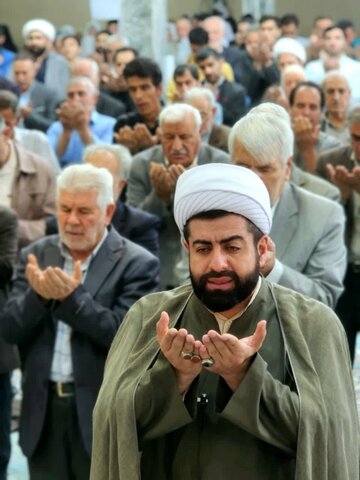 تصاویر/ اقامه نماز جمعه شهرستان چایپاره