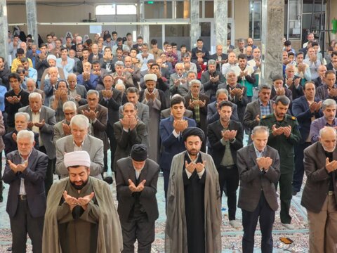 تصاویر/ اقامه نماز جمعه شهرستان چایپاره