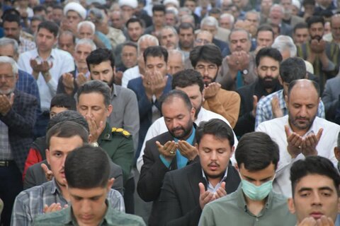 تصاویر/ اقامه نماز جمعه شهرستان خوی