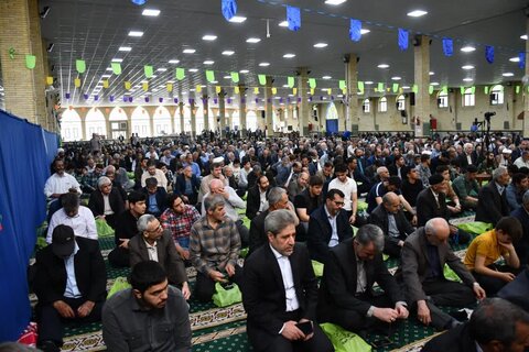 تصاویر/ اقامه نماز جمعه شهرستان خوی