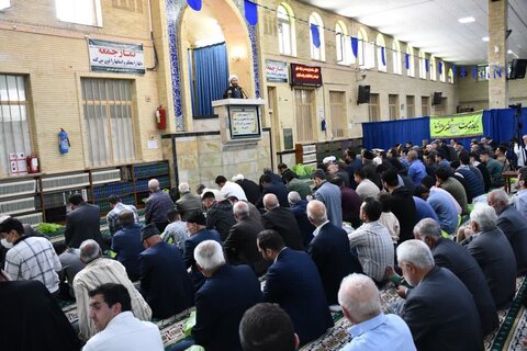 تصاویر/ اقامه نماز جمعه شهرستان خوی