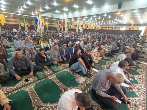 آیین عبادی سیاسی نمازجمعه بوشهر به روایت تصاویر