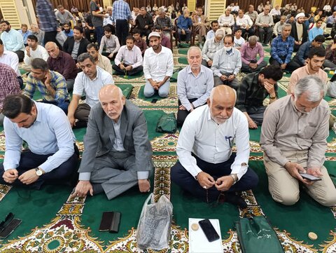 آیین عبادی سیاسی نمازجمعه بوشهر به روایت تصاویر