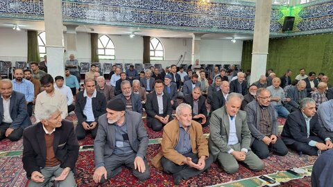 تصاویر/ اقامه نماز جمعه ترکمنچای