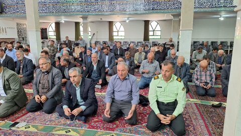 تصاویر/ اقامه نماز جمعه ترکمنچای