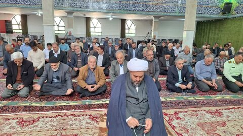 تصاویر/ اقامه نماز جمعه ترکمنچای