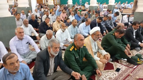 نماز جمعه برازجان به روایت تصویر