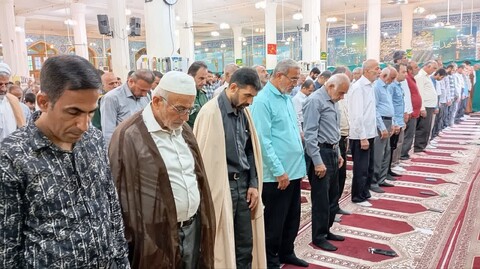 نماز جمعه برازجان به روایت تصویر