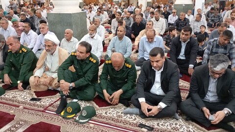 نماز جمعه برازجان به روایت تصویر