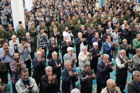 تصاویر/ آیین عبادی سیاسی نماز جمعه ارومیه