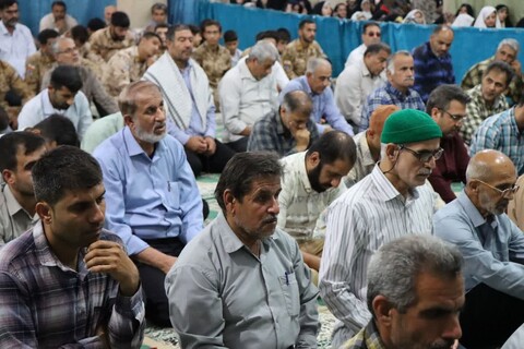 نماز جمعه عالیشهر به روایت تصویر