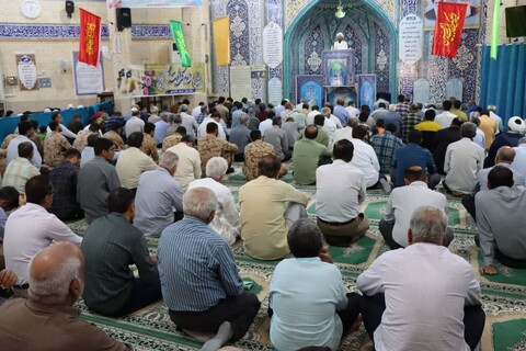 نماز جمعه عالیشهر به روایت تصویر