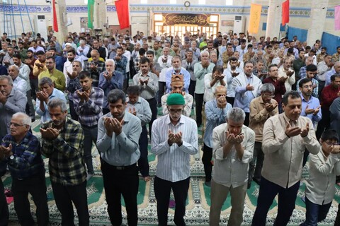 نماز جمعه عالیشهر به روایت تصویر