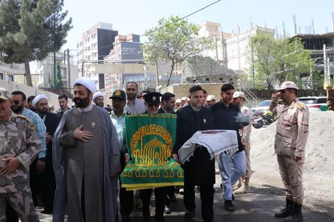 تصاویر/ حضور کاروان زیر سایه خورشید در شهرستان مرزی سردشت