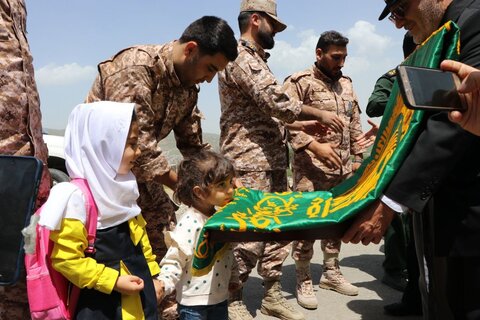 تصاویر/ حضور کاروان زیر سایه خورشید در شهرستان مرزی سردشت