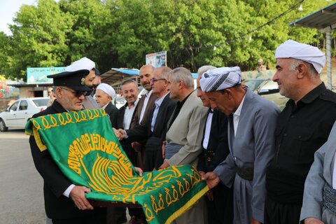 تصاویر/ حضور کاروان زیر سایه خورشید در شهرستان میرآباد